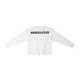 ÁO “WHENEVER” LITTLE BEAR LONGSLEEVES T-SHIRT / WHITE