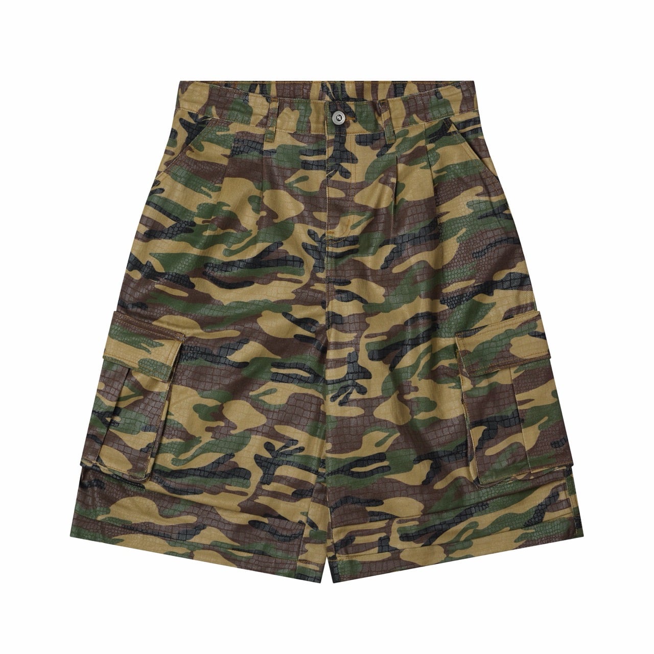 QUẦN “WHENEVER” CROC CAMO BAGGY SHORTS