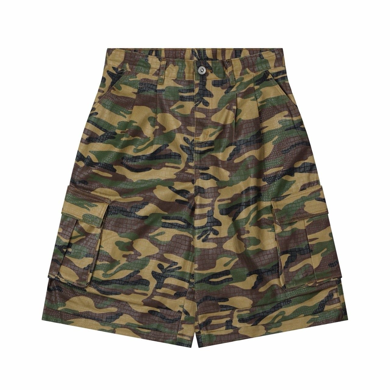 QUẦN “WHENEVER” CROC CAMO BAGGY SHORTS