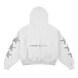 “WHENEVER” SUPER STAR HOODIE / PREMIUM GREY