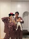 "WHENEVER" BỘ ÁO VÀ QUẦN DÀI SATIN LONG PAJAMA SHIRT + PANTS / RED