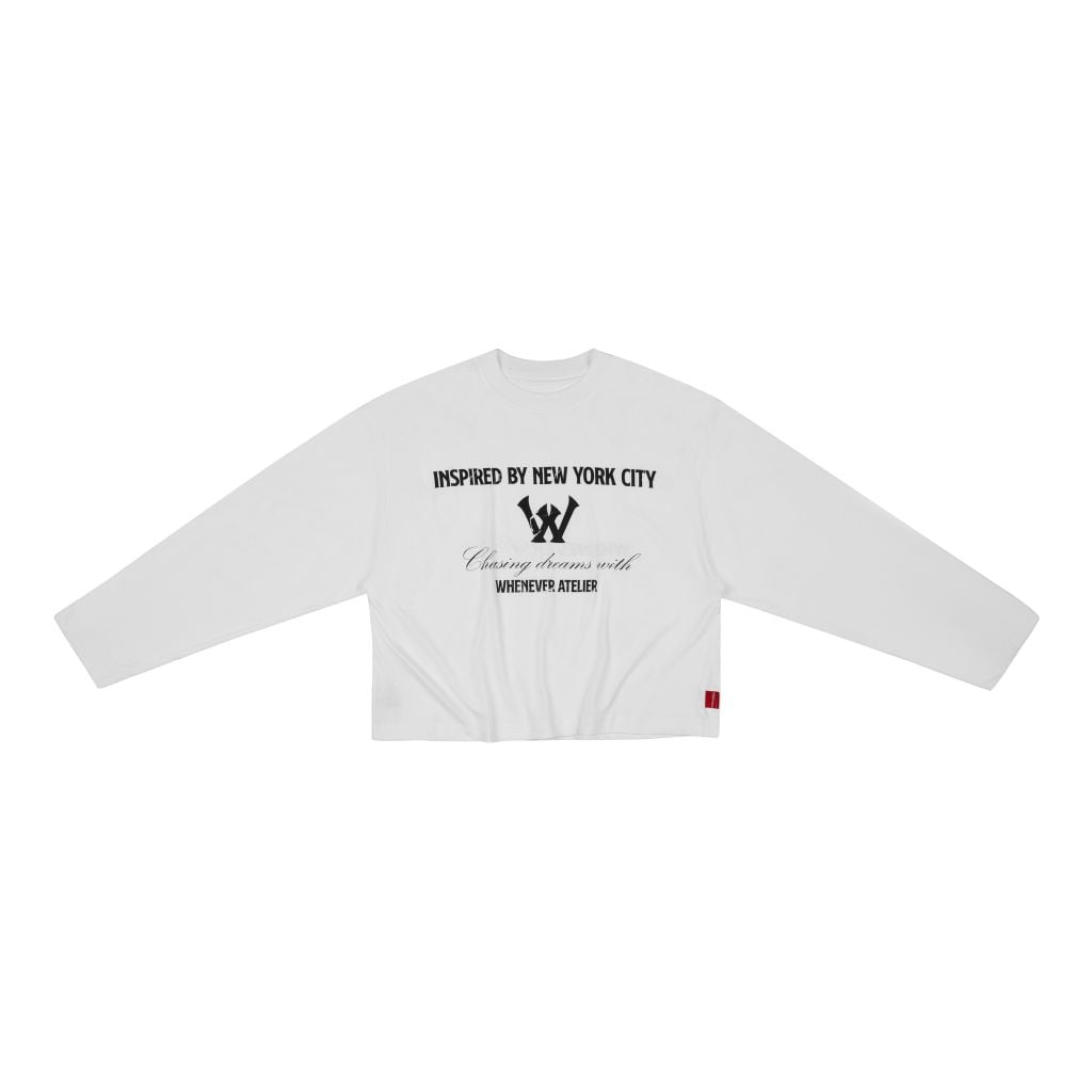 “WHENEVER“ CLOUDLINE LONGSLEEVE / WHITE