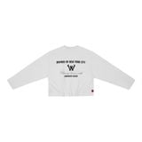 “WHENEVER“ CLOUDLINE LONGSLEEVE / WHITE