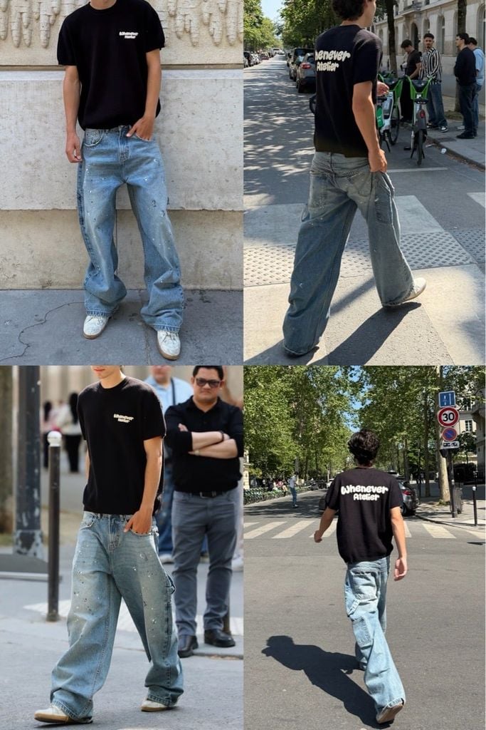 QUẦN DÀI “WHENEVER” ATELIER MARKS DENIM / VINTAGE BLUE