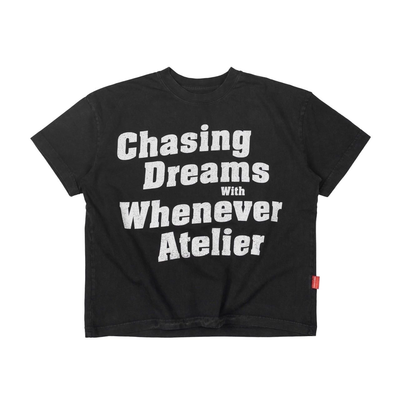 ÁO "WHENEVER" SS26 CDWWA T-SHIRT / BLACK