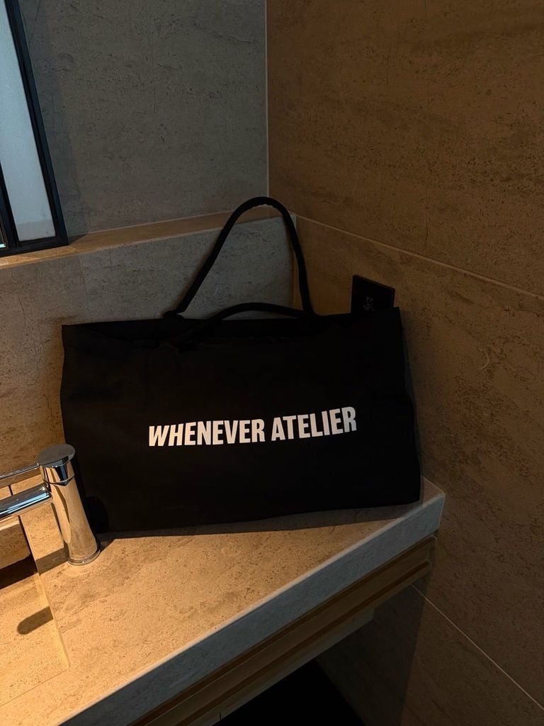 TÚI VẢI "WHENEVER" CANVAS / BLACK