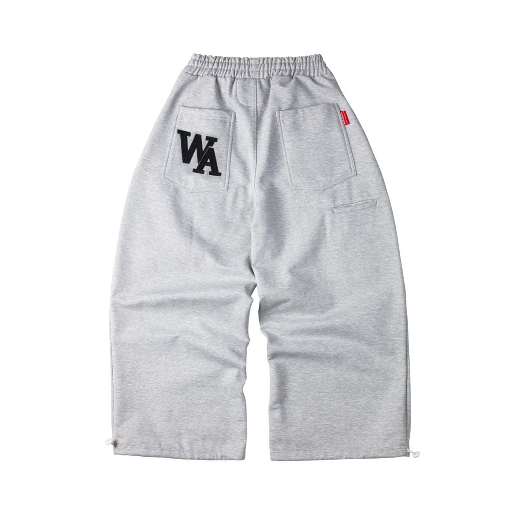 “WHENEVER” WA SWEATPANTS / PREMIUM GREY