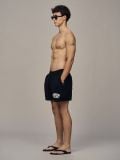 QUẦN DỆT KIM "WHENEVER" BASIC LOGO KNIT SHORTS / BLACK