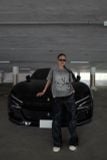 ÁO "WHENEVER" CHASING DREAMS WASHED T-SHIRT / GREY