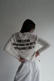 Áo tay dài "WHENEVER" STAR MANIFESTO LONGSLEEVES/ WHITE