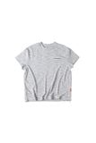 ÁO TAY NGẮN "WHENEVER" EMBROIDERED LOGO 26 T-SHIRT/ GREY