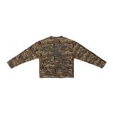 ÁO TAY DÀI “WHENEVER” WAFFLE CAMO LONG SLEEVES / MOSS GREEN