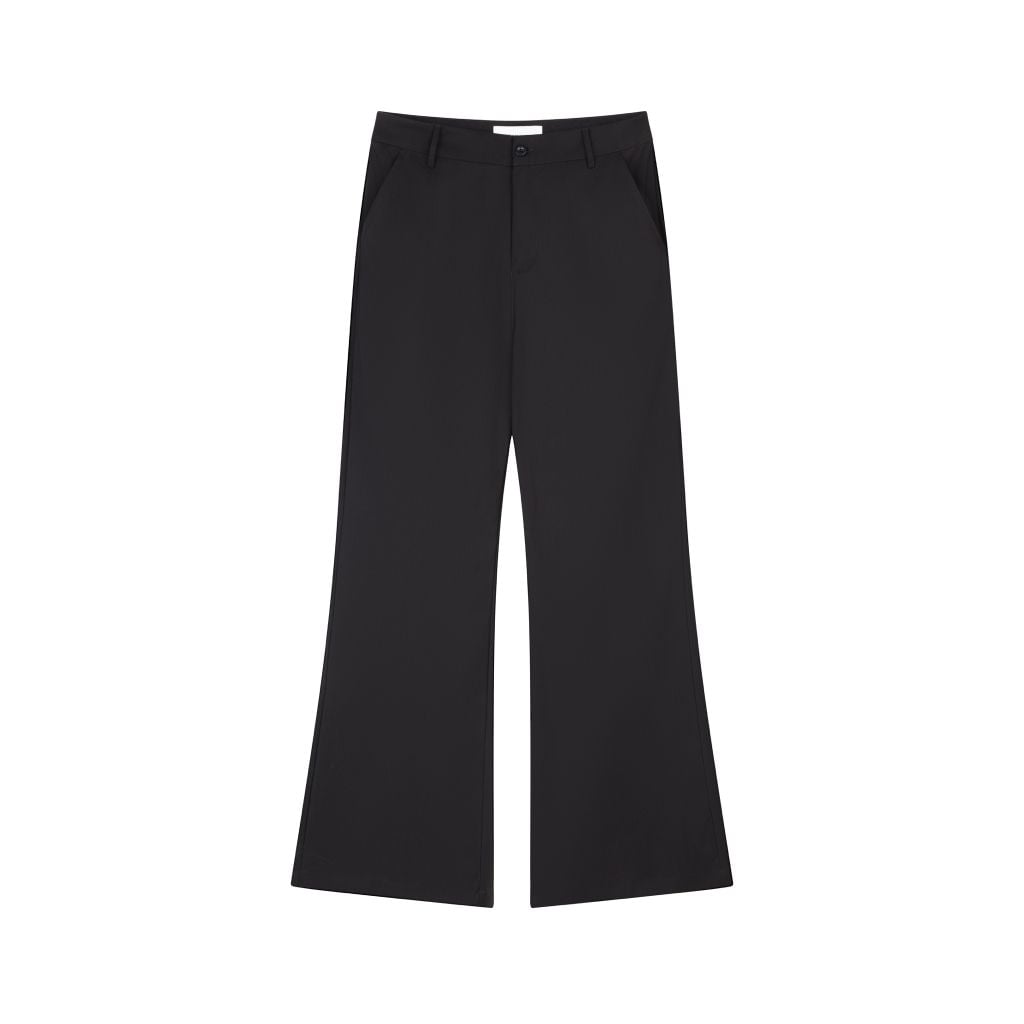 “WHENEVER” FLARE PANTS / BLACK