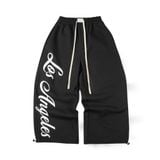 “WHENEVER” LOS ANGELES SWEATPANTS / BLACK