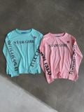 ÁO TAY DÀI  “WHENEVER” STAR GIRL LONG SLEEVE / TIFFANY BLUE