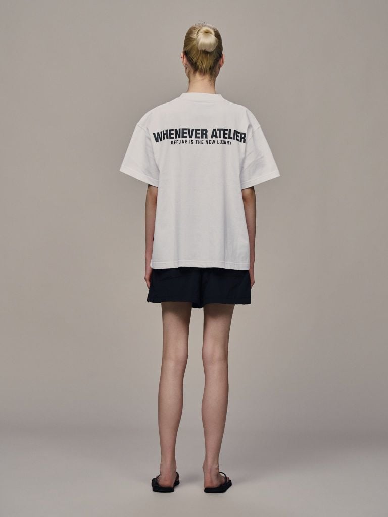 ÁO “WHENEVER” OFFLINE T-SHIRT / WHITE