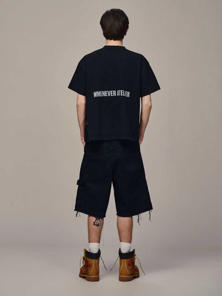 ÁO "WHENEVER" SS26 CDWWA T-SHIRT / BLACK