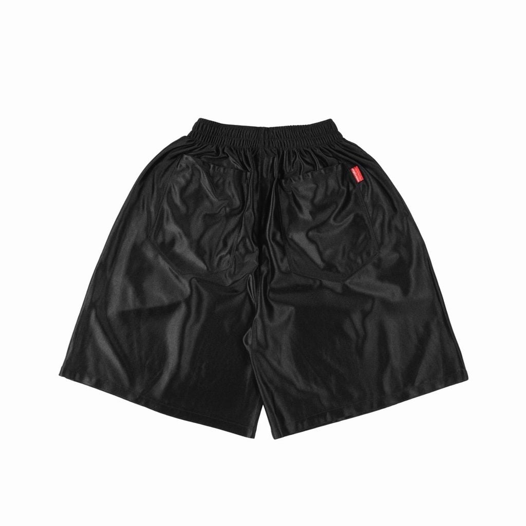 QUẦN "WHENEVER" LOGO BAGGY SHORTS/ BLACK