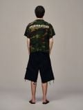 ÁO “WHENEVER” WAFFLE CAMO T-SHIRT / GREEN
