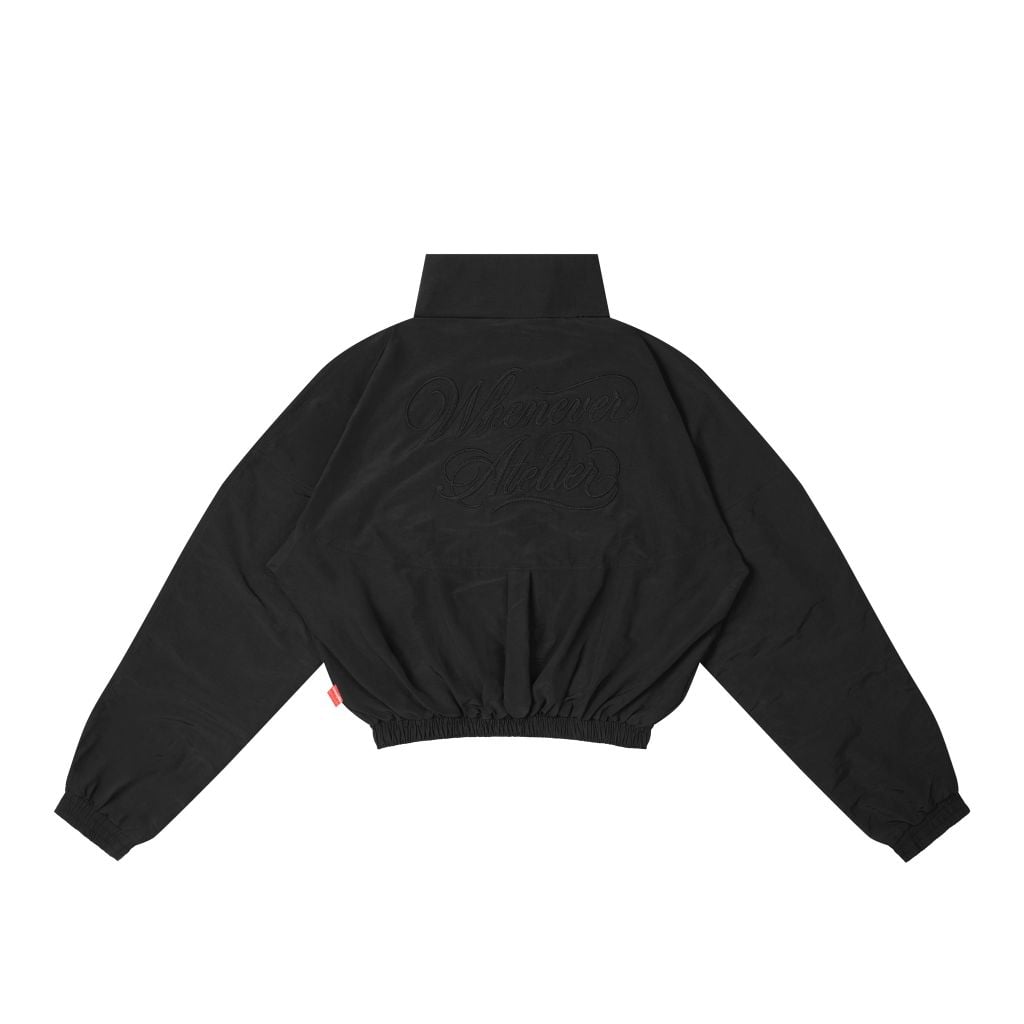 ÁO KHOÁC ''WHENEVER'' WINDBREAKER JACKET/ BLACK