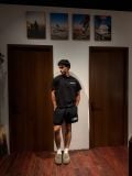 QUẦN DỆT KIM "WHENEVER" BASIC LOGO KNIT SHORTS / BLACK