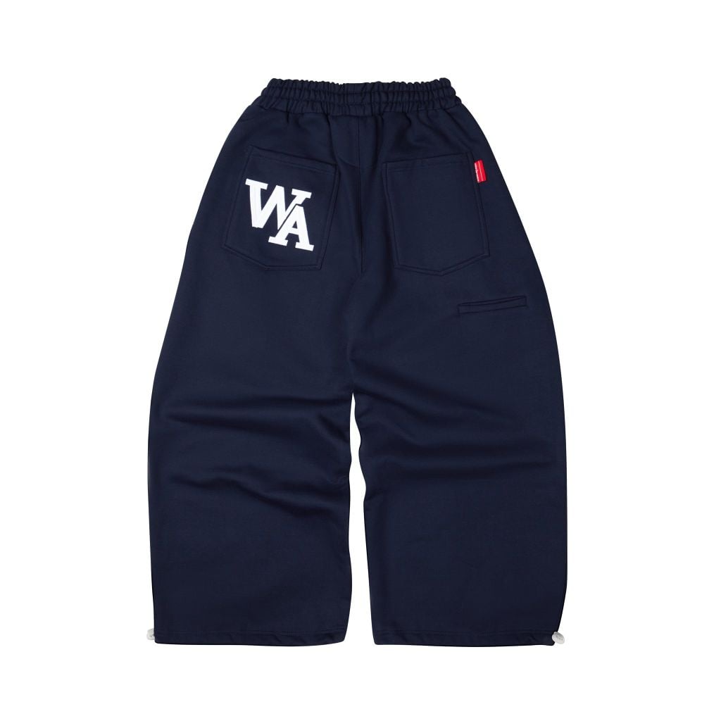 “WHENEVER” WA SWEATPANTS / NAVY