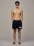 QUẦN DỆT KIM "WHENEVER" BASIC LOGO KNIT SHORTS / BLACK