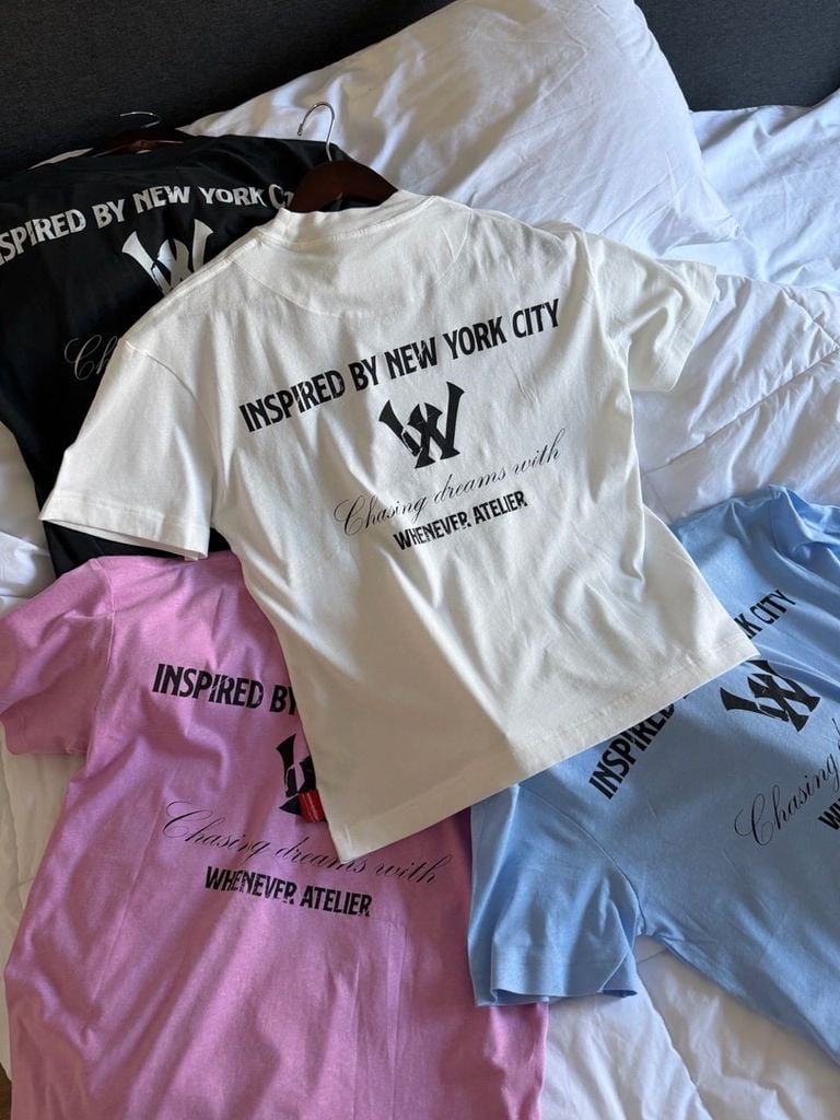 “WHENEVER“ CLOUDLINE T-SHIRT / WHITE