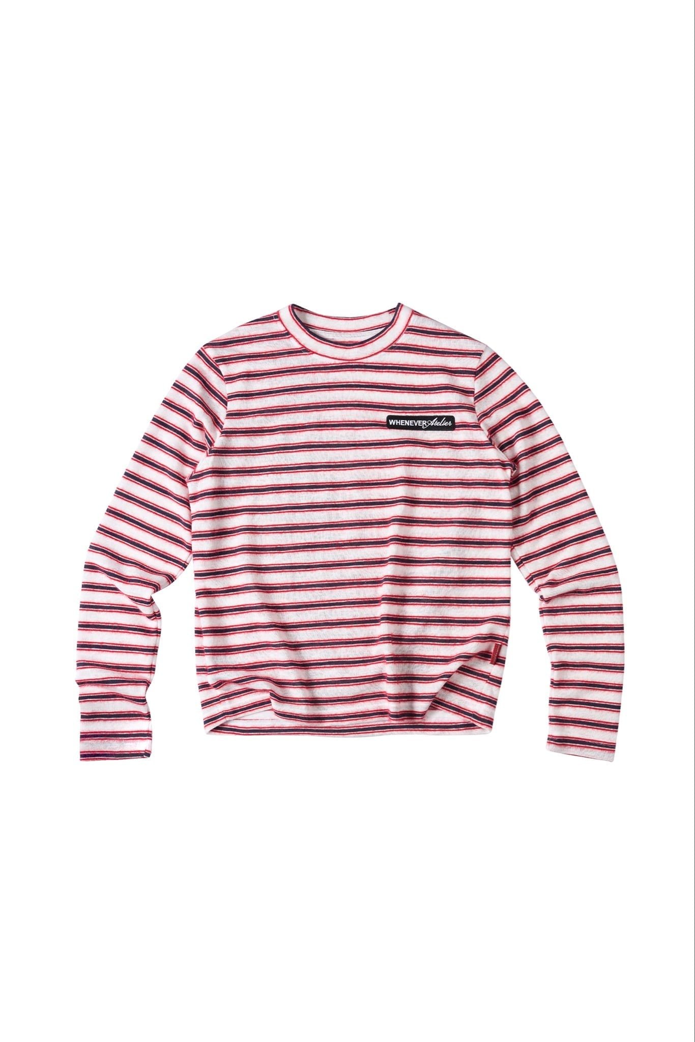 ÁO TAY DÀI "WHENEVER" EMBROIDERED LOGO 26 LONG SLEEVE/ WHITE RED