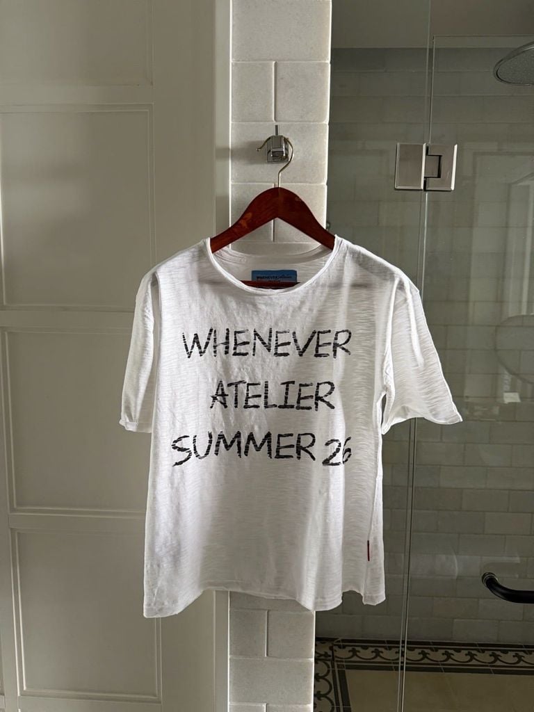 ÁO “WHENEVER” SUMMER 26 T-SHIRT / WHITE