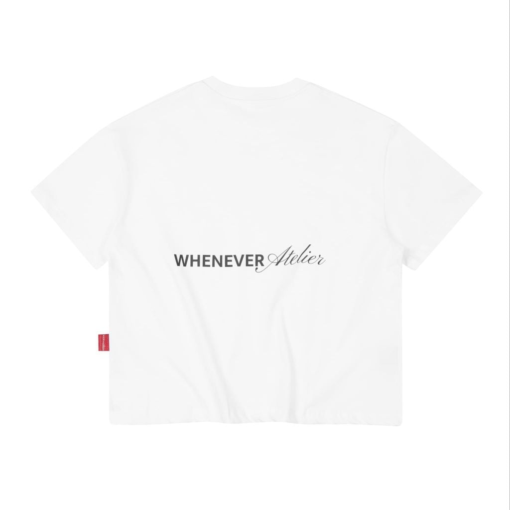 “WHENEVER"  CLUB T-SHIRT / WHITE
