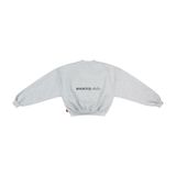 “WHENEVER” BEAR SWEATER / PREMIUM GREY