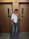 QUẦN DÀI “WHENEVER“ DISTRESSED SLUB BOOTCUT JEANS / VINTAGE BLUE