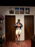 QUẦN DỆT KIM "WHENEVER" BASIC LOGO KNIT SHORTS / WHITE