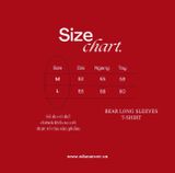 “WHENEVER” BEAR LONG SLEEVES T-SHIRT / NAVY