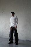 QUẦN DÀI "WHENEVER" DOUBLE-KNEE LEATHER PANTS / BROWN
