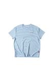 ÁO TAY NGẮN "WHENEVER" EMBROIDERED LOGO 26 T-SHIRT/ BLUE
