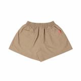 QUẦN ''WHENEVER'' LOGO BASIC SHORTS/ BEIGE