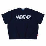 ÁO DỆT LEN “ WHENEVER “ SIGNATURE KNIT T - SHIRT / NAVY
