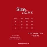 “WHENEVER” NEW YORK CITY T-SHIRT / BLACK