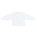 "WHENEVER" BASIC RAGLAN LONGSLEEVE T-SHIRT / WHITE