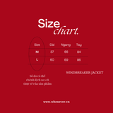 ÁO KHOÁC ''WHENEVER'' WINDBREAKER JACKET/ BEIGE