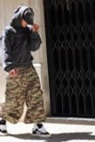 QUẦN “WHENEVER” CROC CAMO BAGGY SHORTS