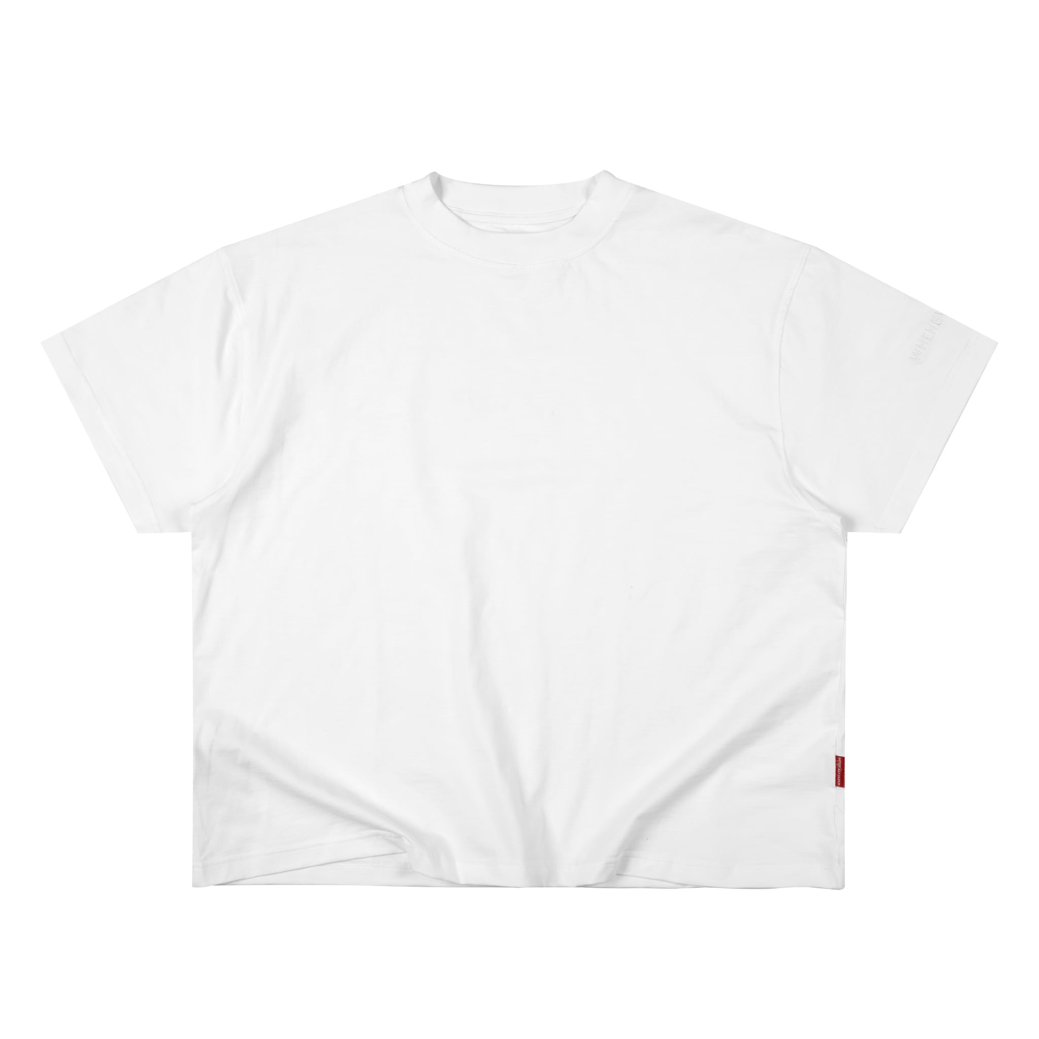 Áo "WHENEVER" SS26 BLANK T-SHIRT / WHITE