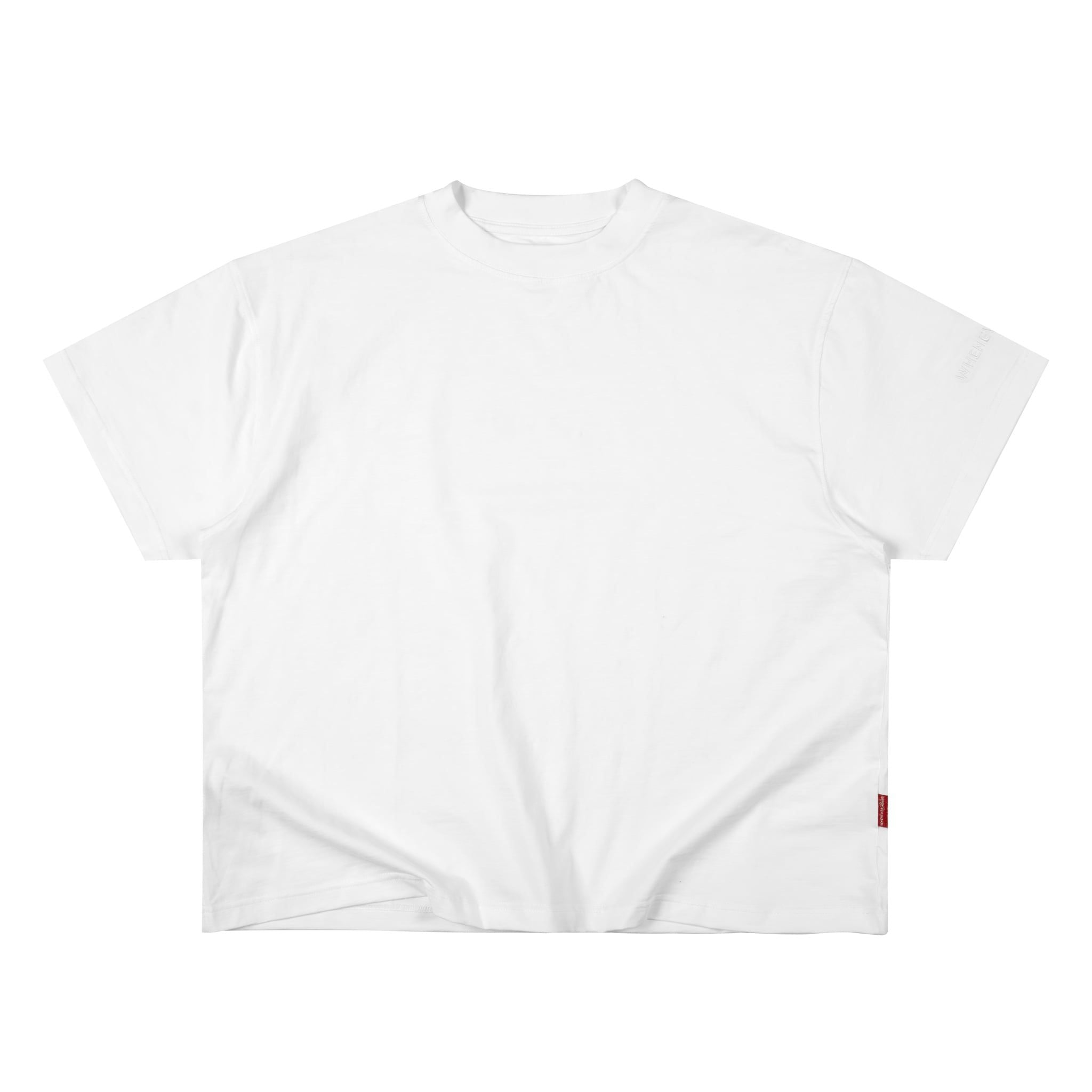 Áo "WHENEVER" SS26 BLANK T-SHIRT / WHITE