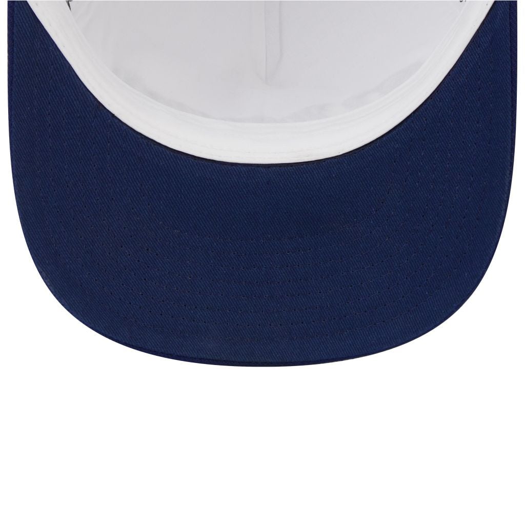 “WHENEVER”  LOGO KHAKI TRUCKER HAT / WHITE NAVY