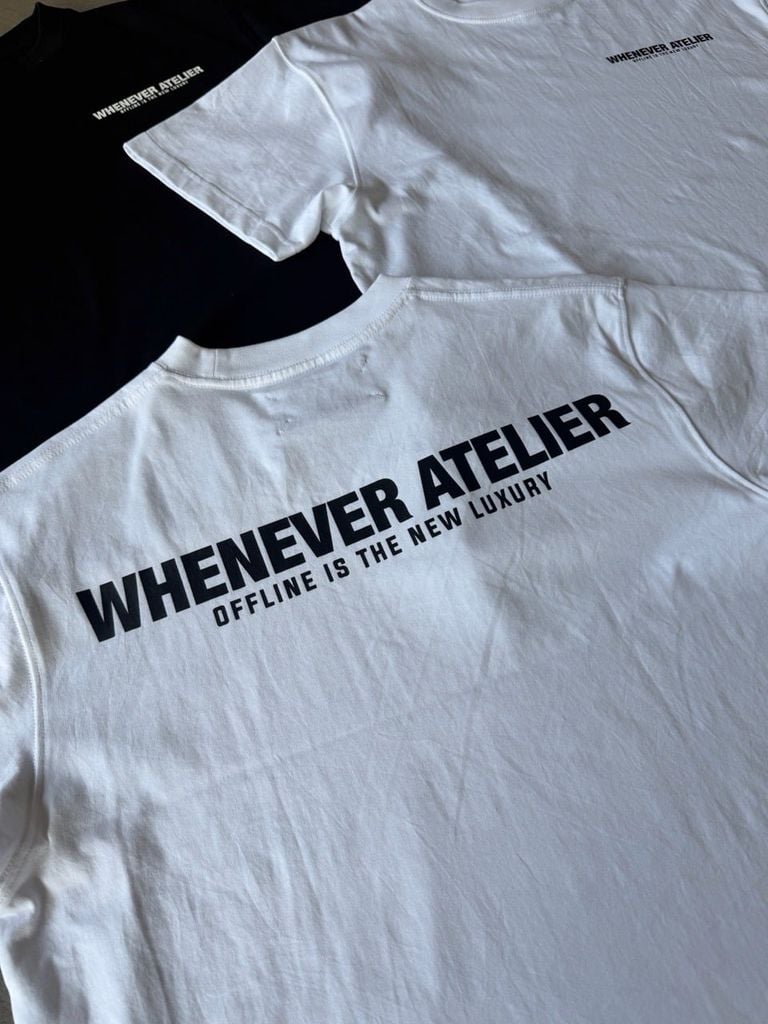 ÁO “WHENEVER” OFFLINE T-SHIRT / WHITE