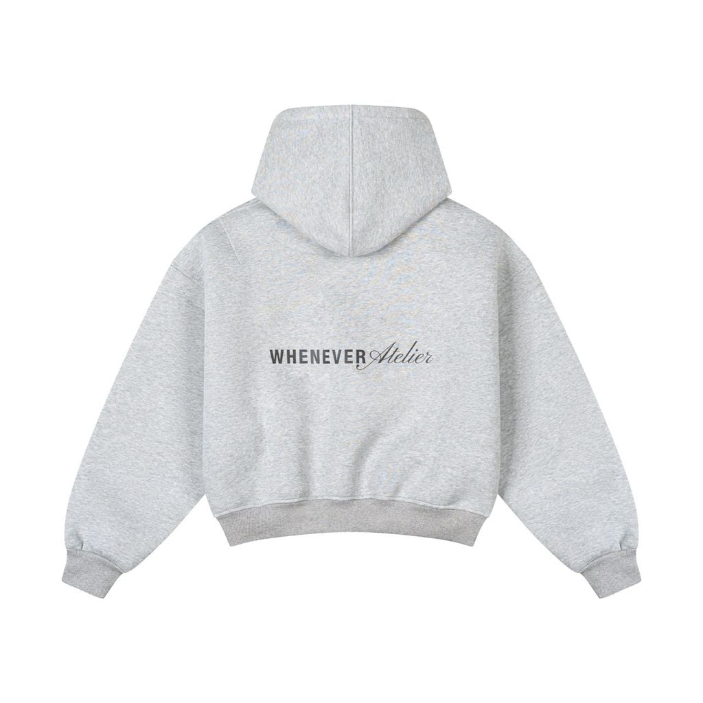 “WHENEVER” ATELIER ORIGIN HOODIE / PREMIUM GREY