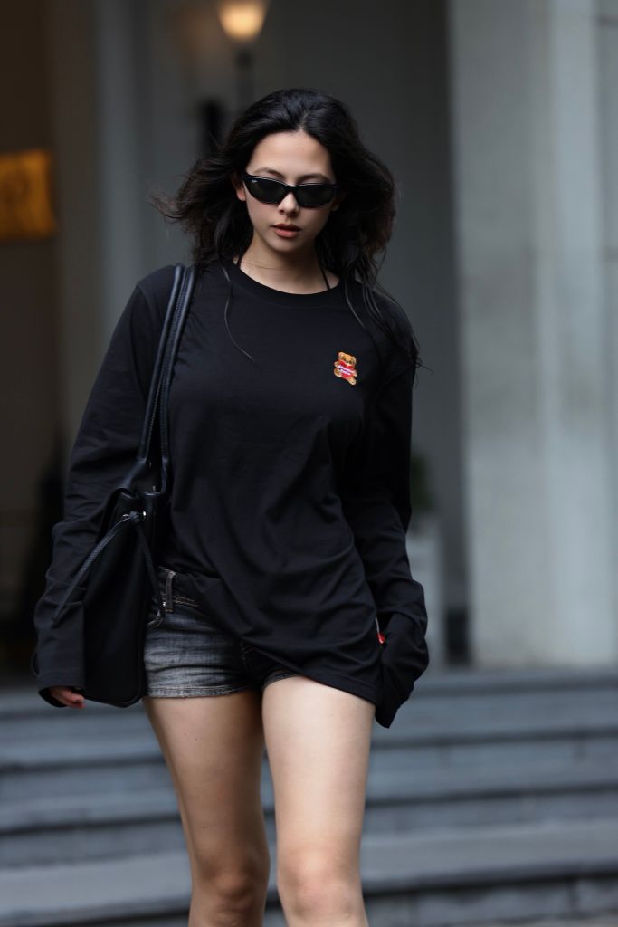 ÁO “WHENEVER” LITTLE BEAR LONGSLEEVES T-SHIRT VER 2/ BLACK