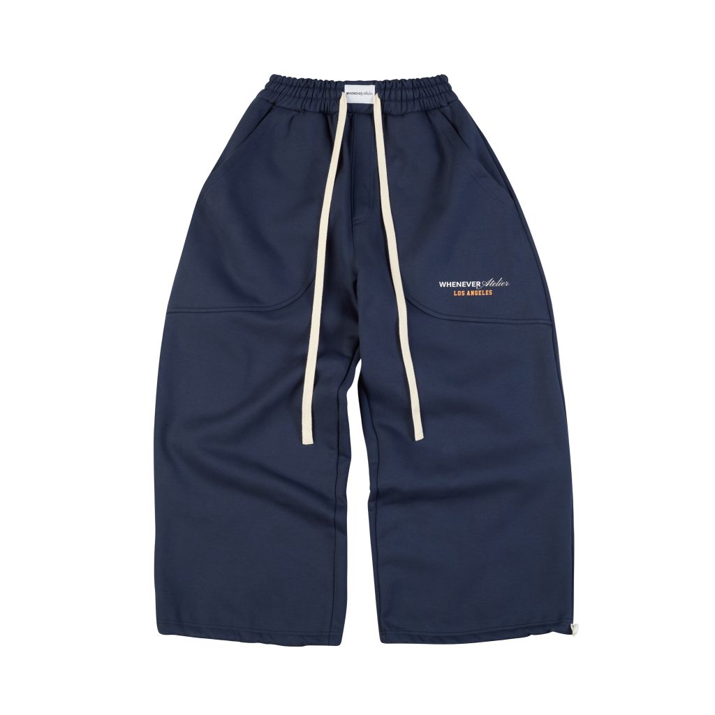 "WHENEVER" LA SWEATPANTS / NAVY